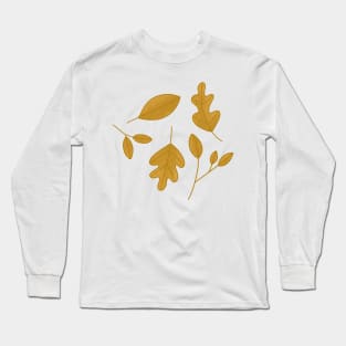 Golden Leaves Long Sleeve T-Shirt